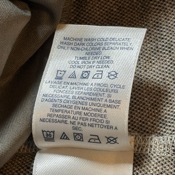 Lands' End Women's Small 6/8 Blazer Stretchy Brown, Cream & Black Plaid Preppy - Picture 12 of 15